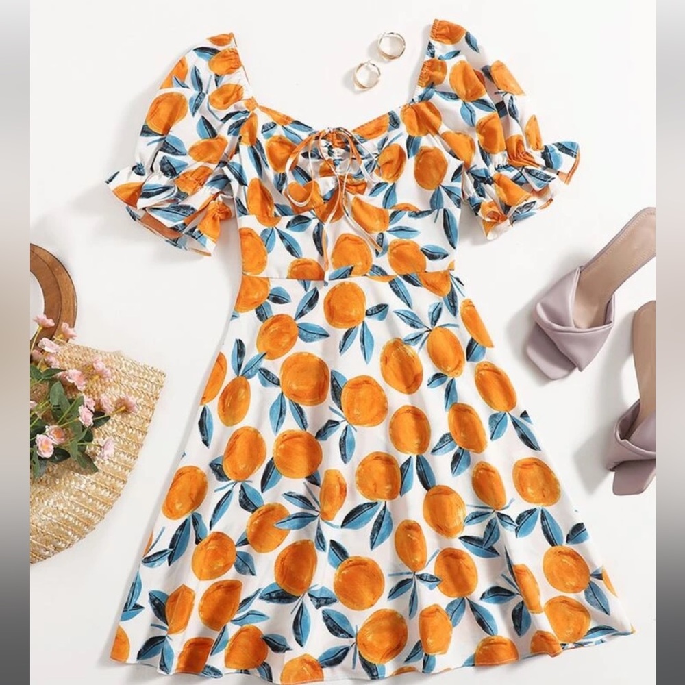 Orange dress 🍊